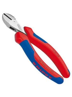 Компактные кусачки боковые X-Cut KNIPEX 160мм с двухкомпонентными чехлами