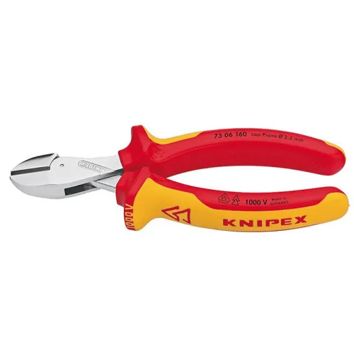 Компактные кусачки боковые X-Cut диэлектрические KNIPEX 160мм