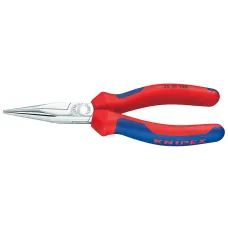 Тонкогубцы радиомонтажные с плоскими губками и режушими кромками KNIPEX 160мм