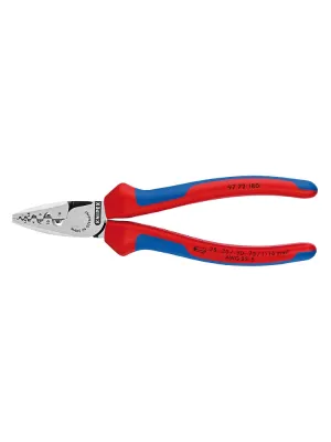 Клещи KNIPEX KN-9772180 для опрессовки контактных гильз 180мм