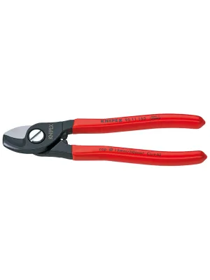 Кабелерез KNIPEX 165мм с пластиковыми чехлами