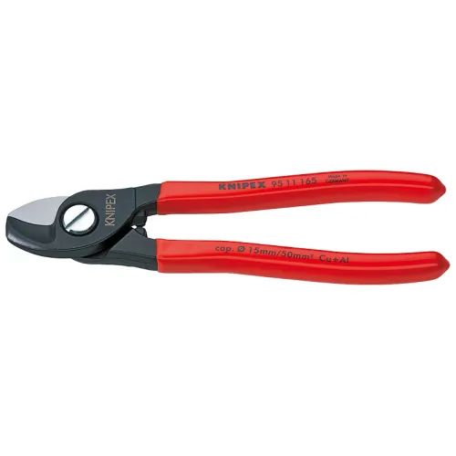 Кабелерез KNIPEX 165мм с пластиковыми чехлами