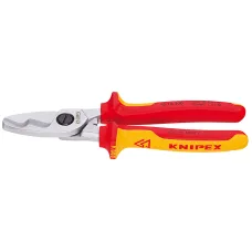 Кабелерез KNIPEX 200мм с двойными режущими кромками