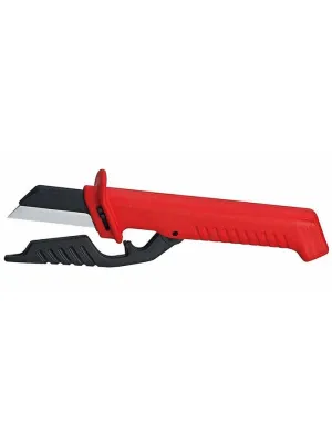 Нож для снятия изоляции KNIPEX для кабелей 185мм длина лезвия 50мм