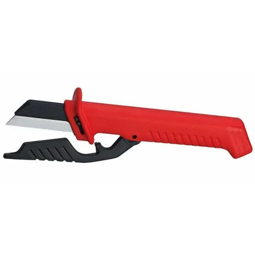 Нож для снятия изоляции KNIPEX для кабелей 185мм длина лезвия 50мм