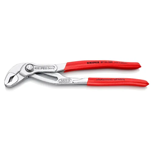 Клещи сантехнические KNIPEX Cobra® хромированная 250 mm KN-8703250