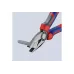 Пассатижи KNIPEX 180мм (03 02 180SB) с двухкомпонентными чехлами черненые
