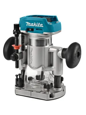 Акк. фрезер MAKITA DRT50ZJX2 кромочный, 18В Li-ion, 10000-30000 об/мин, 40 мм, 2.1 кг, без АКБ и ЗУ