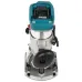 Акк. фрезер MAKITA DRT50ZJX2 кромочный, 18В Li-ion, 10000-30000 об/мин, 40 мм, 2.1 кг, без АКБ и ЗУ
