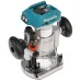 Акк. фрезер MAKITA DRT50ZJX2 кромочный, 18В Li-ion, 10000-30000 об/мин, 40 мм, 2.1 кг, без АКБ и ЗУ