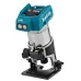 Акк. фрезер MAKITA DRT50ZJX2 кромочный, 18В Li-ion, 10000-30000 об/мин, 40 мм, 2.1 кг, без АКБ и ЗУ