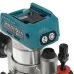 Акк. фрезер MAKITA DRT50ZJX2 кромочный, 18В Li-ion, 10000-30000 об/мин, 40 мм, 2.1 кг, без АКБ и ЗУ