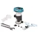 Акк. фрезер MAKITA DRT50ZJX2 кромочный, 18В Li-ion, 10000-30000 об/мин, 40 мм, 2.1 кг, без АКБ и ЗУ