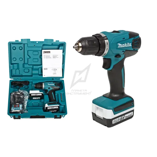 Аккумуляторный шуруповерт MAKITA DF347DWE
