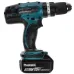 Аккумуляторный шуруповерт ударный MAKITA DHP453RFE, 18В, 2х3.0 Ач Li-ion, 13 мм, 0-400/0-1300 об/мин, 42/27 Нм, кейс
