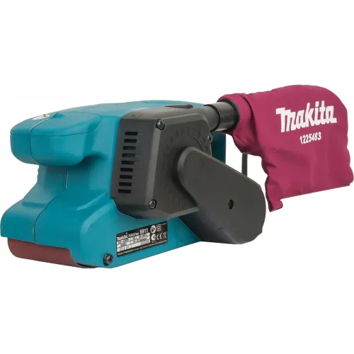 Ленточная шлиф.машина MAKITA 9911, 650 Вт, 76х457 мм, 75-270 м/мин, 2.6 кг
