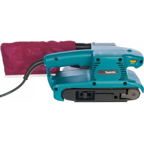 Ленточная шлиф.машина MAKITA 9911K, 650Вт 76х457мм 75-270м/мин 2.6кг кейс пласт.