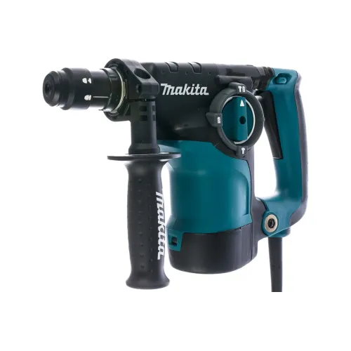 Перфоратор MAKITA HR 2811 FT, 800 Вт, 2.9 Дж, SDS+, 0-4500 уд/мин, 0-1100 об/мин, 28 мм, 3 кг, БЗП 13 мм, кейс пласт.