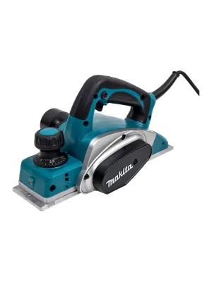 Рубанок MAKITA KP0800, 620 Вт, 82 мм, 17000 об/мин, глуб. 2.5 мм, 2.6 кг