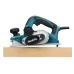 Рубанок MAKITA KP0810, 850 Вт, 16000 об\мин, 82 мм, 0-4 мм, 3.2 кг