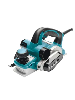 Рубанок MAKITA KP0810C, 1050 Вт, 12000 об\м, шир. 82 мм, глуб. 0-4 мм, 3.3 кг