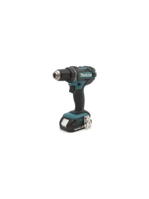 Акк. шуруповерт MAKITA DDF482SYE, 18 В, 2x1.5 Ач, Li-ion, БЗП-13 мм, 0-600\1900 об\м, 62\36 Нм, 1.5 кг, чем., XPT