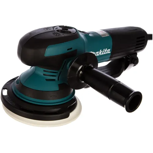 Эксцентрик. шлиф. машина MAKITA BO6050J, 150 мм, 750 Вт, адаптер пылеотсоса