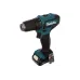 Акк. шуруповерт MAKITA DF333DWYE, 12 В, 2*1.5 Ач, 20 полож., 30 Нм, 0-450/0-1700 об/мин, БЗП 10 мм, 1.1 кг