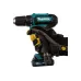 Акк. шуруповерт MAKITA DF333DWYE, 12 В, 2*1.5 Ач, 20 полож., 30 Нм, 0-450/0-1700 об/мин, БЗП 10 мм, 1.1 кг