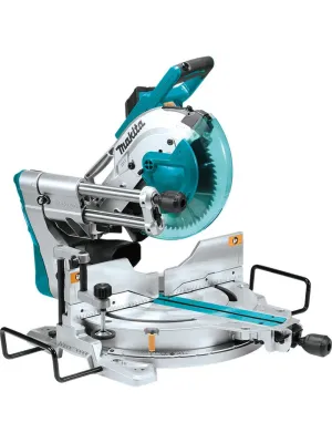 Пила торцовочная MAKITA LS1019L, 1510 Вт, 3200 об/мин., 260х30 мм, наклон: 48/48 гр, поворот: 60/60 гр,  глуб. 91 мм, шир. 310 мм