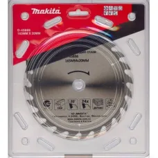 Диск пильный MAKITA 165_20_2.0 z24 по дереву Standart (D-45886)