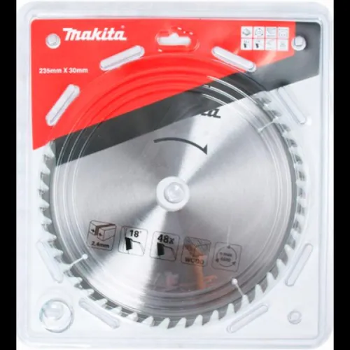 Диск пильный MAKITA 235_30/25_2.4 z48 по дереву Standart (D-45951)