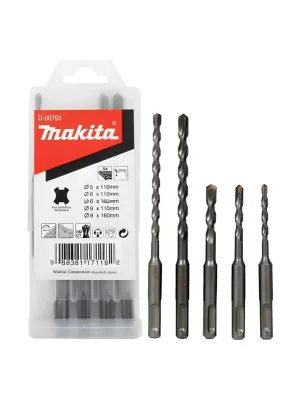 Набор буров MAKITA 5,6,8*110мм 6, 8*160мм