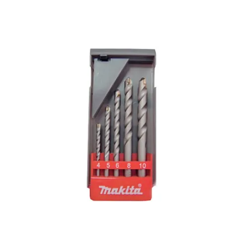 Набор сверл по бетону MAKITA 5шт. 4-10мм (D-05175)