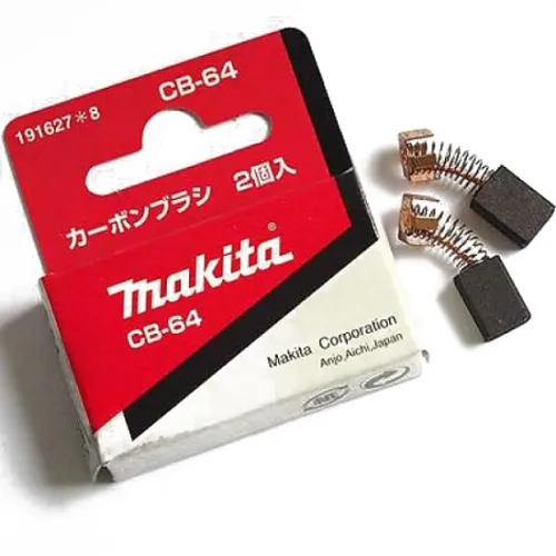 Щетки графитовые MAKITA CB- 64 для 4322 4323 4324 6410 4553 (191627-8)