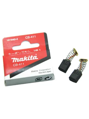 Щетки графитовые MAKITA CB-411 для 9910 9911 9524/9525NB 9527/28NB (191940-4)
