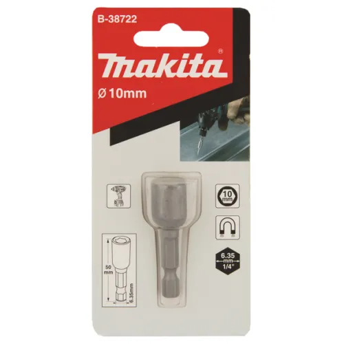 Насадка магнитная MAKITA, 10x50 (B-38722)