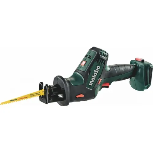 Аккумуляторная пила сабельная METABO SSE 18 LTX COMPACT, без АКБ и ЗУ