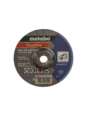 Диск зачистной METABO 180_22_6 прямой А30 сталь (616465000)