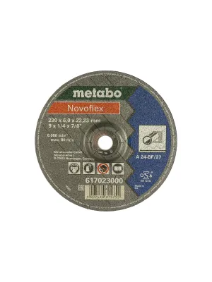 Диск зачистной METABO 230_22_6 прямой А30 сталь (617023000)