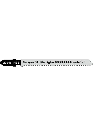 Пилки для лобзиков METABO по цветному металлу 75х2мм (5шт.) T101A (23640)