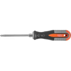 Отвёртка OMBRA двусторонняя “ROUND GRIP” РН2 х SL6 мм L=100 мм
