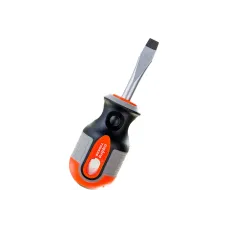 Отвертка OMBRA стержневая шлицевая ROUND GRIP SL6x38 мм 750638