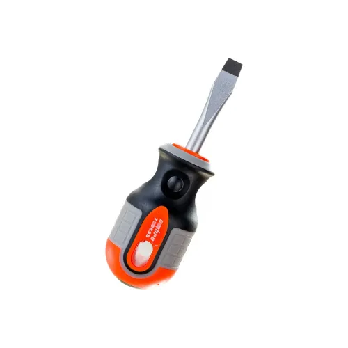 Отвертка OMBRA стержневая шлицевая ROUND GRIP SL6x38 мм 750638