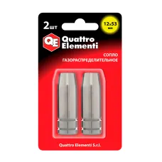 Сопло Quattro Elementi газораспределительное 12х53мм для горелок полуавтоматов