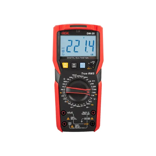 Мультиметр RGK цифровой DM-20
