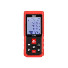 Дальномер лазерный RGK DL50, ±2мм расст.до50м (сложние/вычитание/угломер)