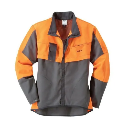 Спецодежда STIHL куртка Economy Plus антрацит/оранжевый, размер L (00008834956)
