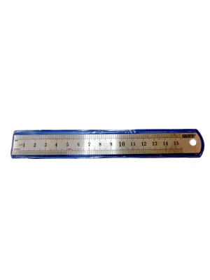 Линейка UNIPRO 150х19х0.6мм, нерж.сталь