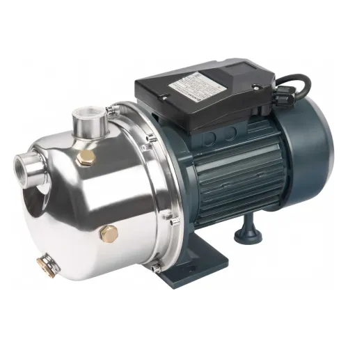 Насос поверхностный UNIPUMP JS 60, 450/600 Вт, Hmax-33 м, Qmax-40 л/мин, корпус - нерж.сталь (82229u)